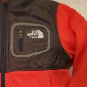 The North Face Jacket Fleece 5 XXS Red Gray Boys